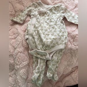 Green and White Kids Matching Set